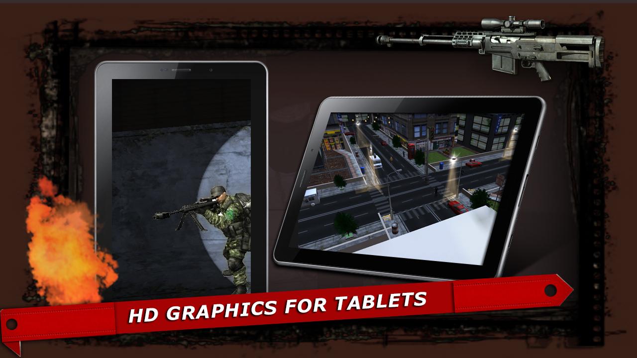 3D Sniper Assassin - FREE - screenshot