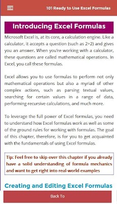 Learn Excel Formulasのおすすめ画像2