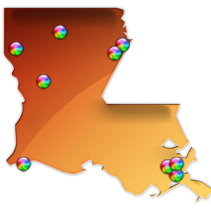 Louisiana Fishing Maps - 9.5K logo