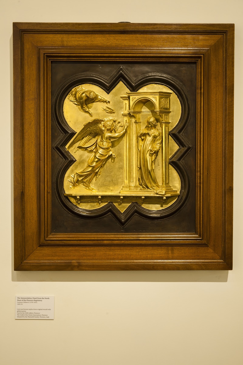 The Annunciation Panel From Lorenzo Ghiberti S North Door Of The
