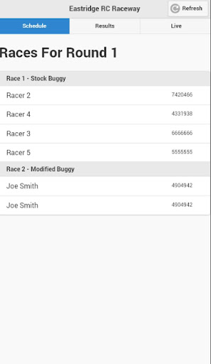 MakinTraxx Live Timing