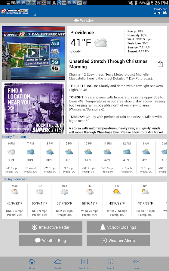 WPRI 12 Eyewitness News Android Apps on Google Play
