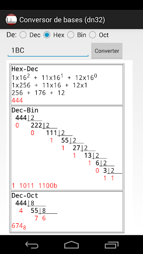 Bases Converter Dn32