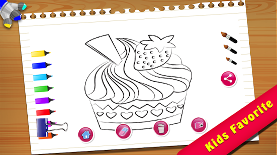 How to get Cupcake Coloring Book 1.11 apk for android