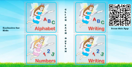 ABCD Numbers Practice Kids