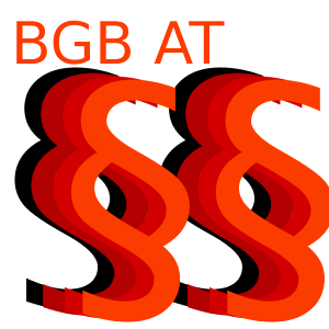BGB Allgemeiner Teil