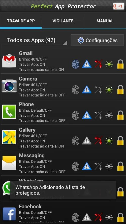Perfect App Lock Pro - screenshot