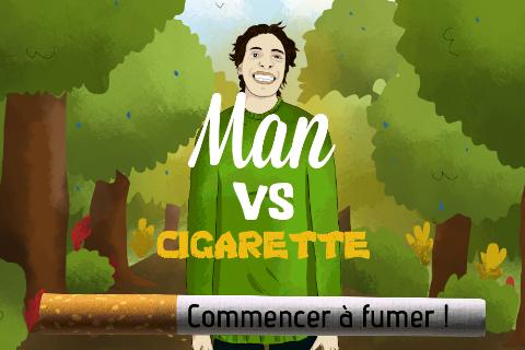 Man VS Cigarette Free