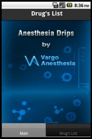 Anesthesia Drips