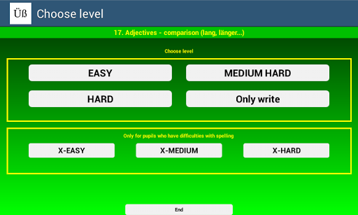 German Grammar Exercises P