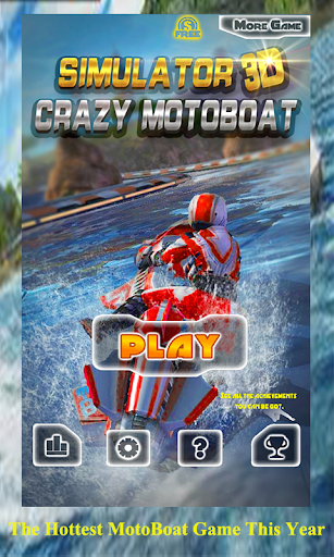 Simulator 3D Crazy Motoboat