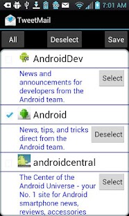 Lastest Tweet to Mail APK for Android