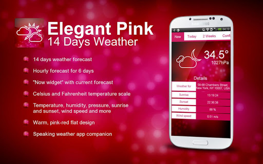 免費下載天氣APP|14 D Elegant Pink Weather PRO app開箱文|APP開箱王