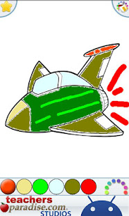 Airplanes & Jets Coloring Book(圖3)-速報App