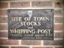 Dunstable Town Stocks And Whipping Post