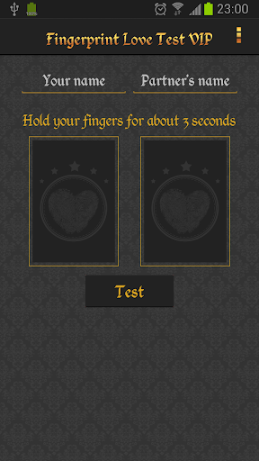 Fingerprint Love Test VIP