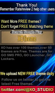 download GO SMS PRO Pink Theme free