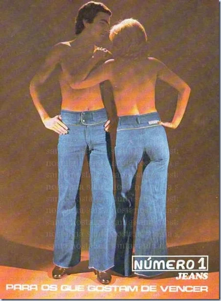 santa nostalgia publicidade jeans numero 1