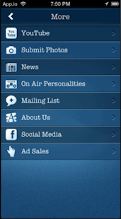 Fly925 Radio Mobile App Screenshots 2