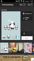 Liar bear Atom Theme poster 5