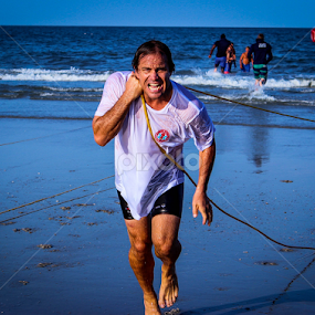 landline by Mike Pedigo - People Portraits of Men