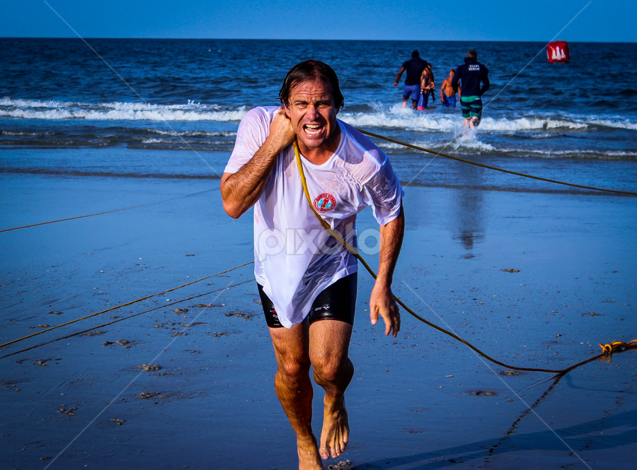 landline by Mike Pedigo - People Portraits of Men