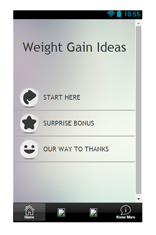 Weight Gain Ideas