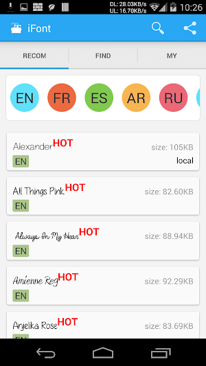 iFont (Expert of Fonts) 5.9.4 (Donate) APK