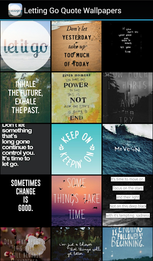 Letting Go Quote Wallpapers