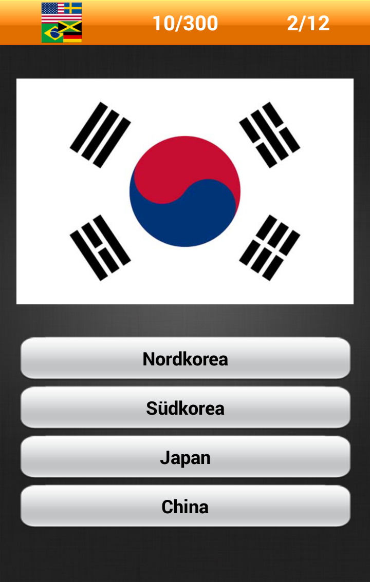 Nationalflaggen-Quiz! Screen 2