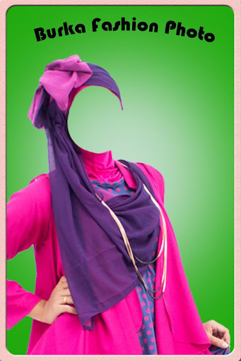 Burka Fashion Photo Suit