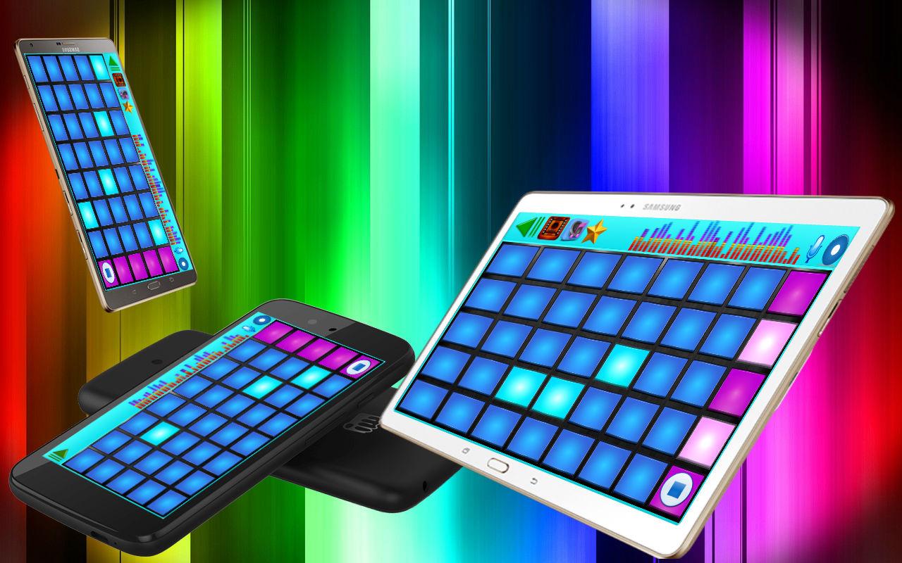 Android application DJ Mix Pad screenshort