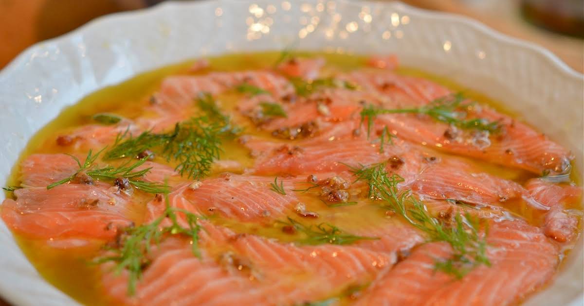 Salmon Carpaccio Recipes Yummly