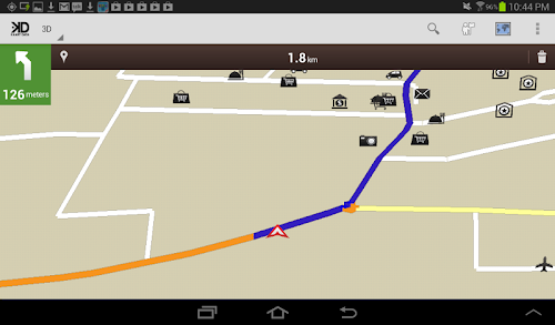Android application Guam GPS Map screenshort