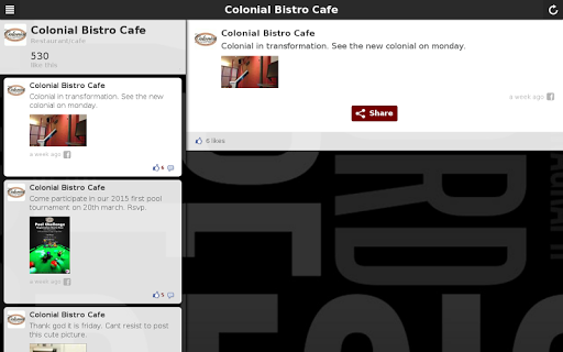 【免費旅遊App】Colonial Bistro Cafe-APP點子