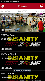 Fit Zone Insanity poster 2