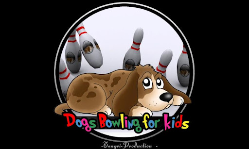 Dog bowling for kids