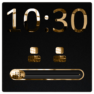 Luxurious Gold GO Locker Slide.apk 1.00