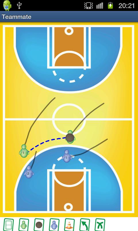 Android application Teammate screenshort