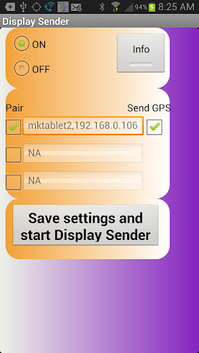 Display Sender Pro with GPS