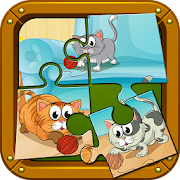Pets Puzzle Games For Kids  Icon