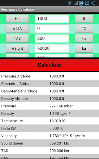 Aerospace Calculator - OLD