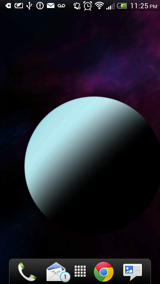 3D Space Live Wallpaper Pro Screen 3