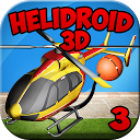 Helidroid 3 : 3D RC Helicopter mobile app icon