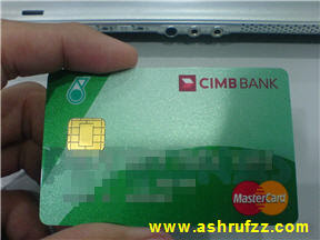 My Brand New Petronas CIMB Bank Credit Card