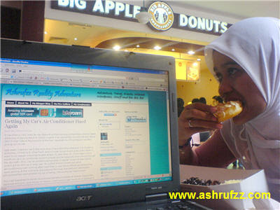 Having a Treat at Big Apple Donuts The Curve Mutiara Damansara
