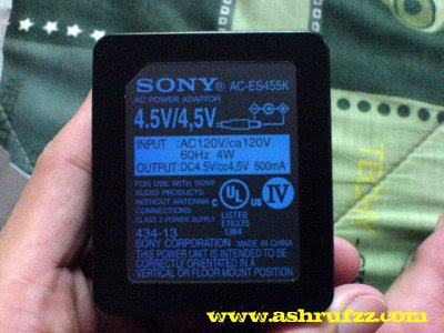 Sony US AC Power Adaptor