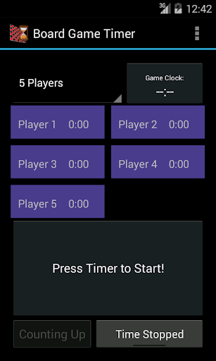 Board Game Timer Pro Key