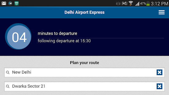 Delhi Airport Express Metro Screenshots 1