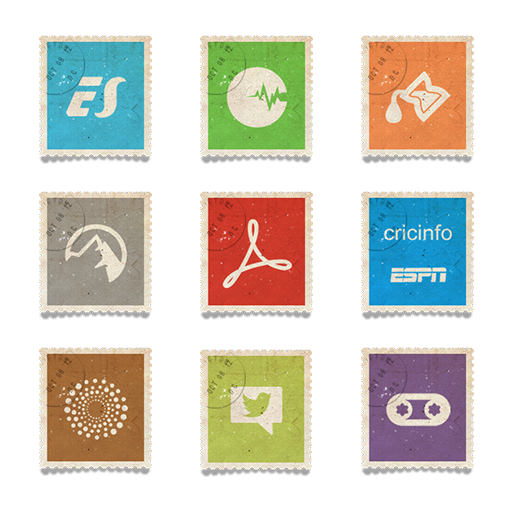 免費下載個人化APP|Collected Stamps Icon Pack app開箱文|APP開箱王